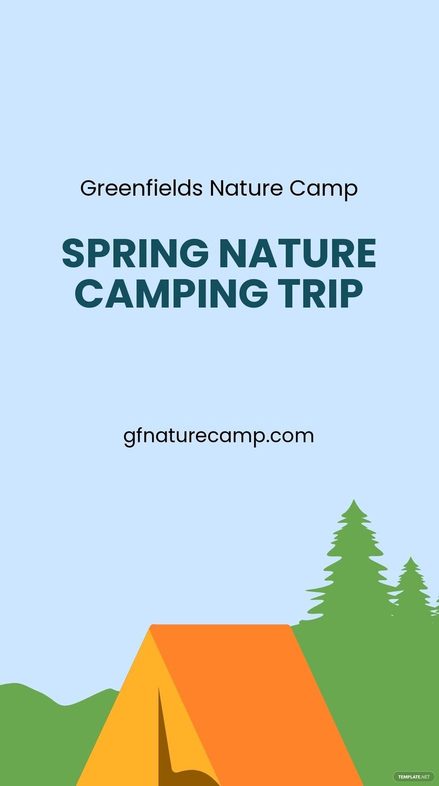 Free Nature Camping Instagram Story Template