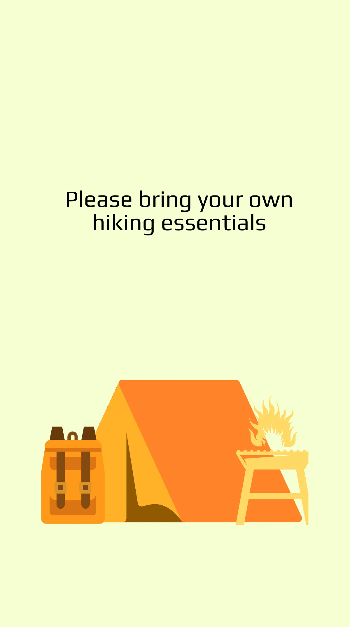 Free Hiking Tour Instagram Story Template to Edit Online