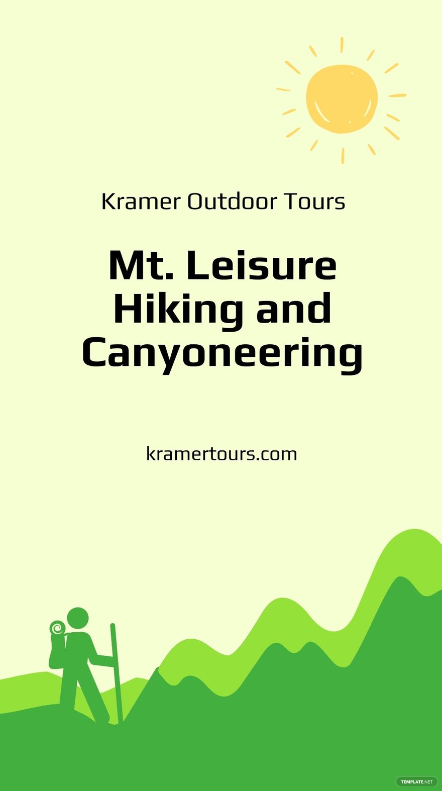 Hiking Tour Instagram Story Template