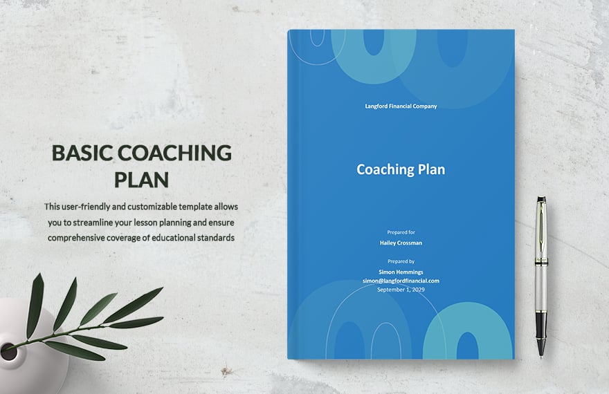 Basic Coaching Plan Template