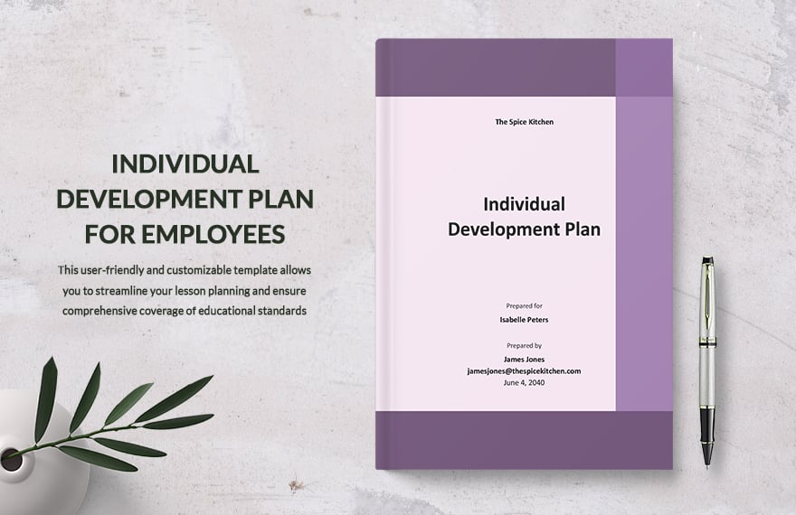 Individual Development Plan Template For Employees