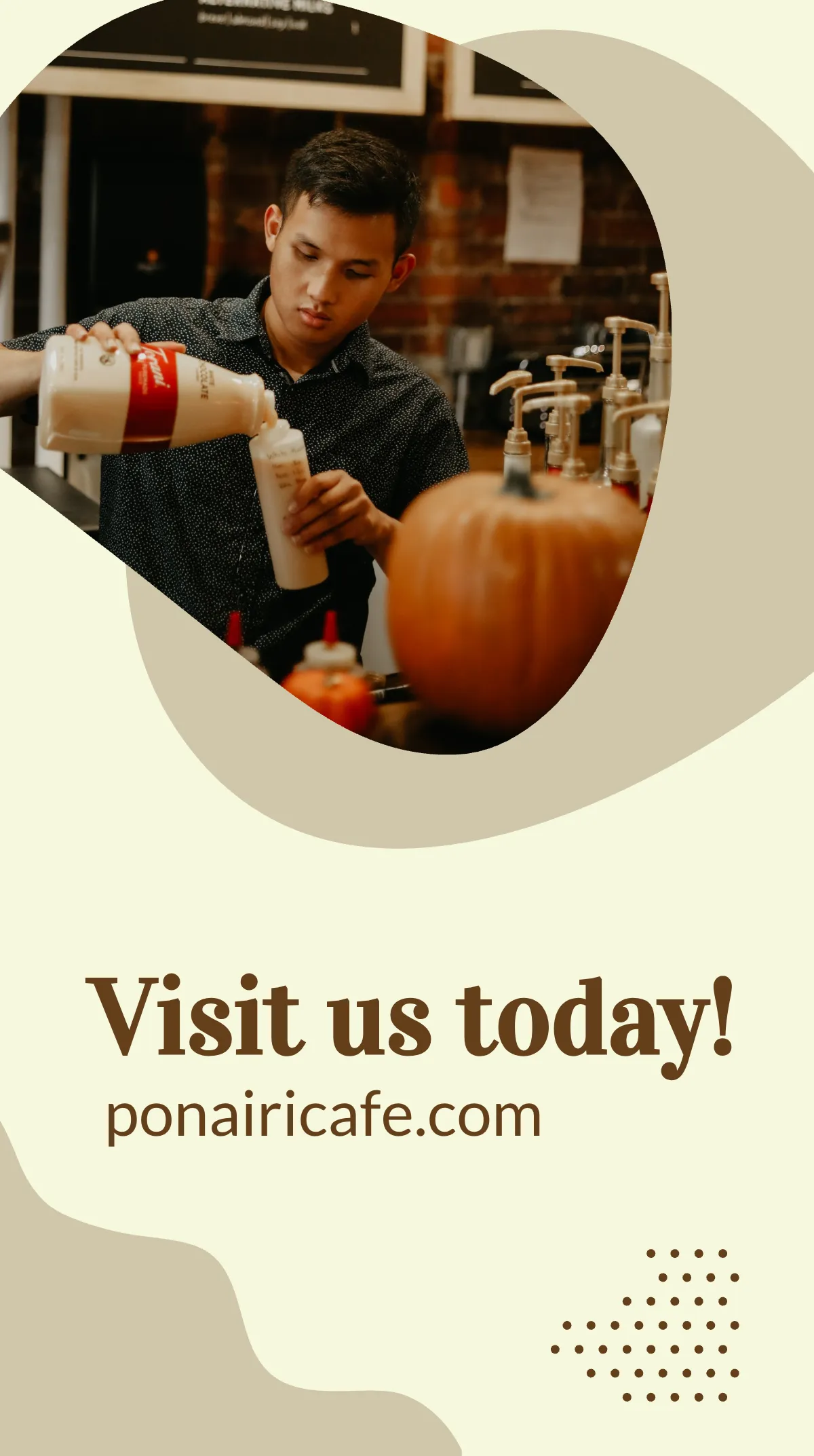 Free Cafe Offer Instagram Story Template to Edit Online