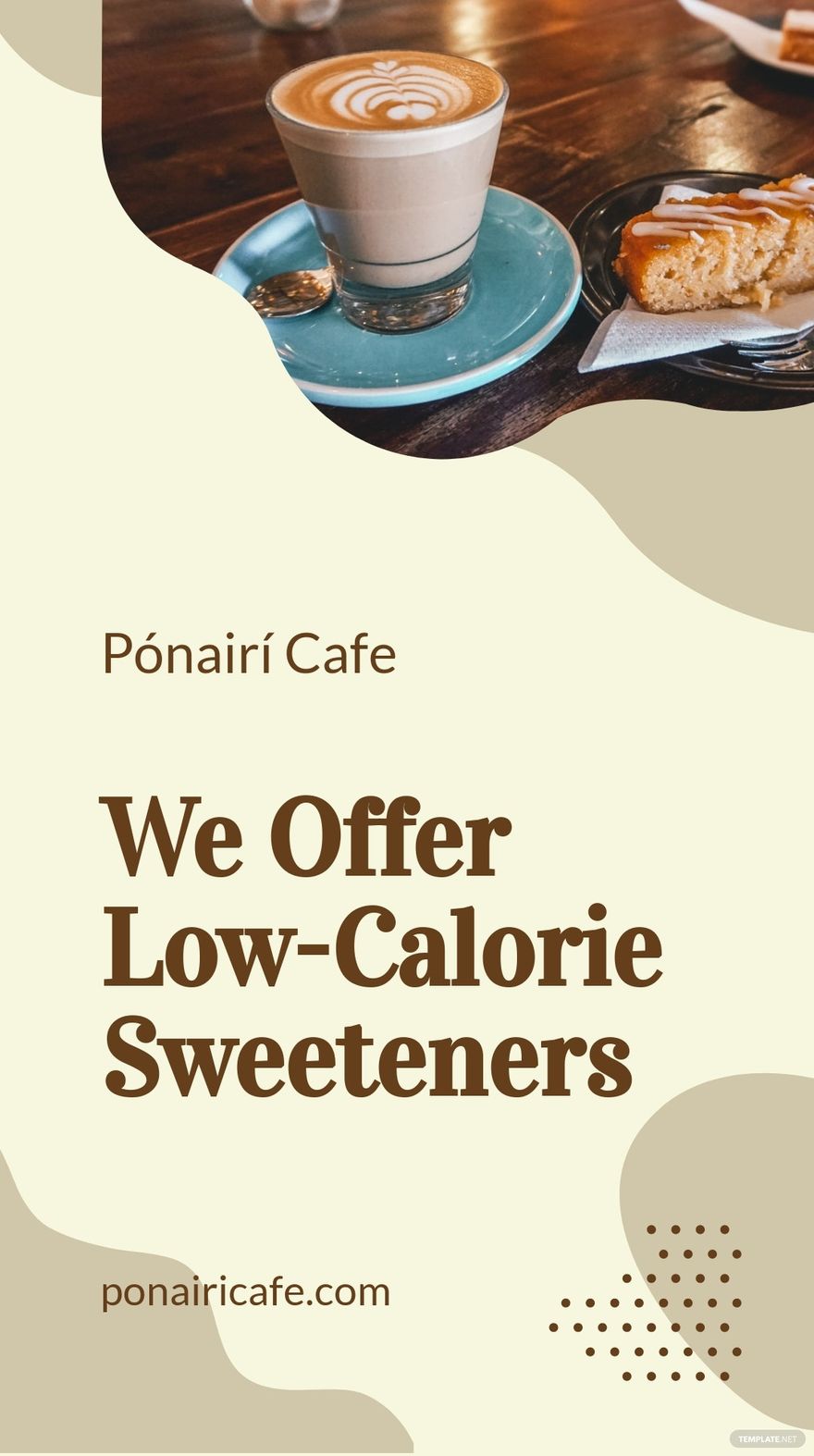 Cafe Offer Whatsapp Post Template