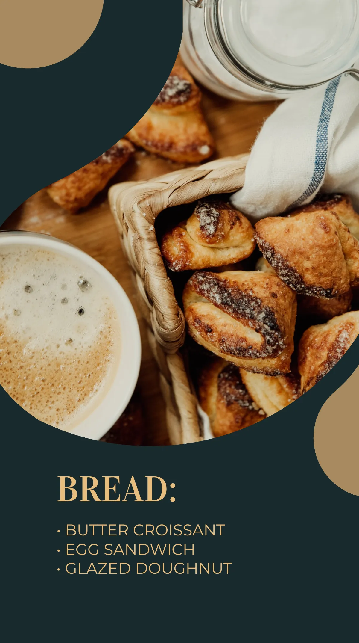 Free Cafe Menu Instagram Story Template to Edit Online