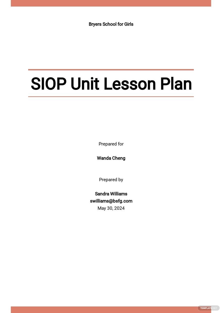 SIOP Unit Lesson Plan Template.jpe