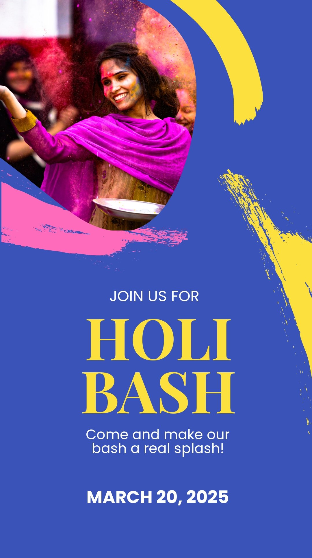 Holi Templates Design, Free, Download