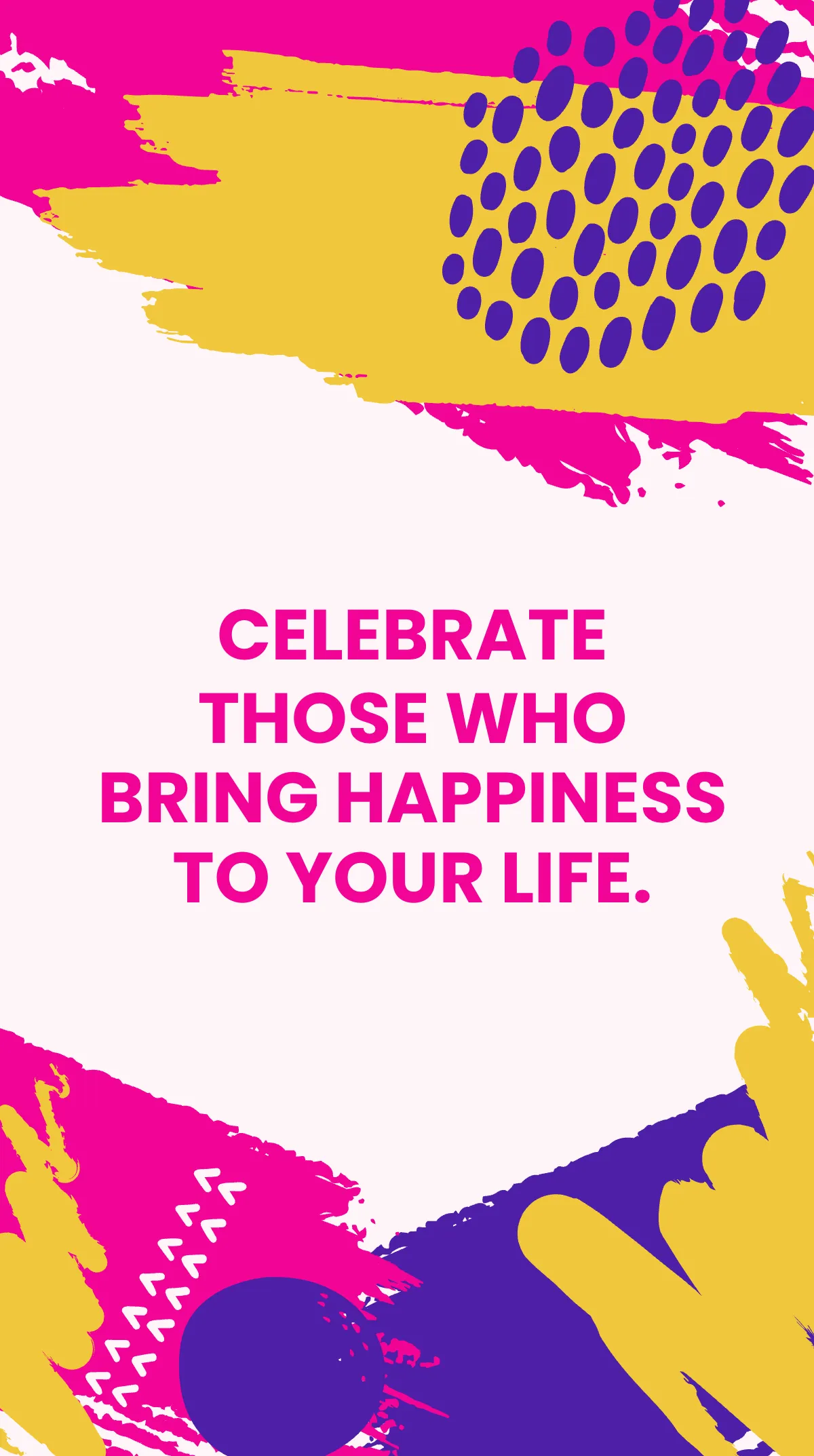 Holi Festival Quote Instagram Story Template
