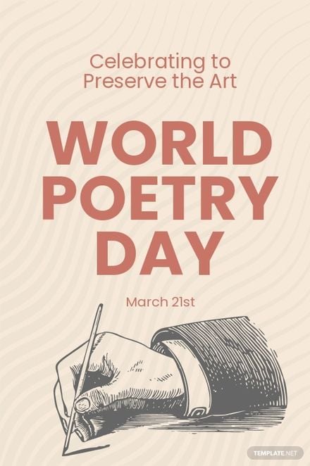 World Poetry Day Tumblr Post Template.jpe
