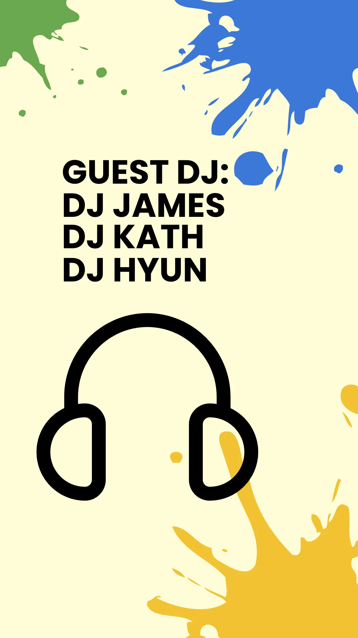 Free Holi Celebration Instagram Story Template to Edit Online