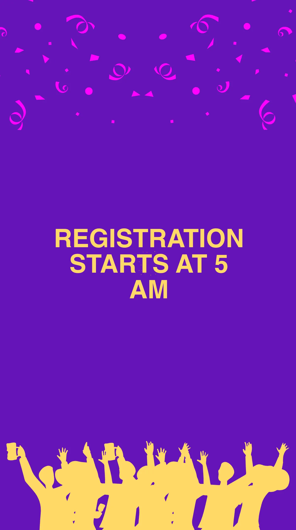 Free Holi Festival Fun Run Instagram Story Template to Edit Online