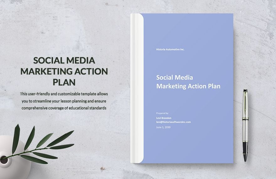 Social Media Marketing Action Plan Template