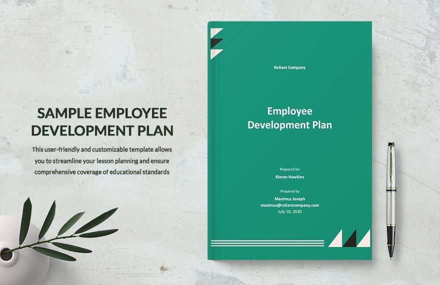 Sample Employee Development Plan Template
