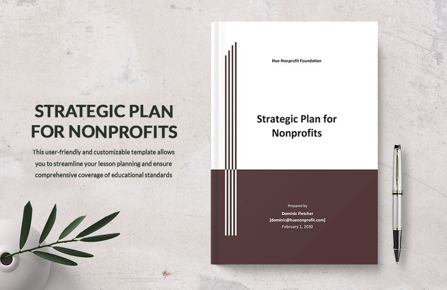 Strategic Plan Template for Nonprofits