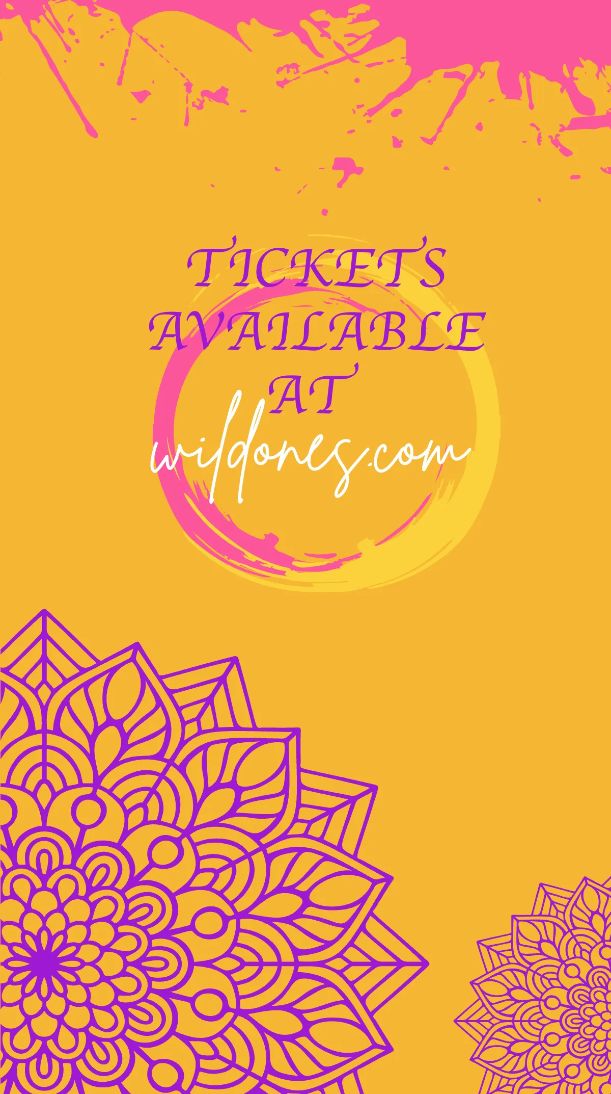 Free Happy Holi Instagram Story Template to Edit Online