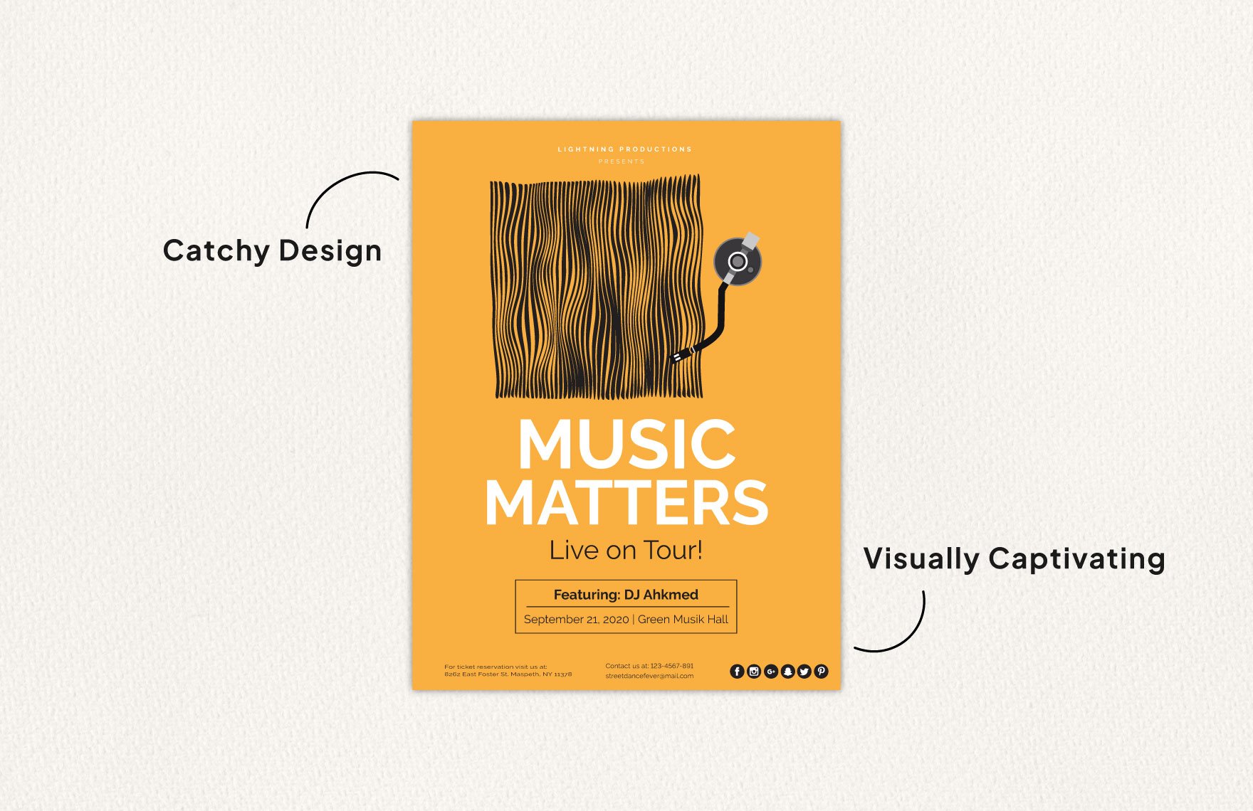 Music Poster Template