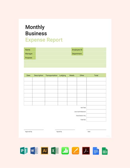 44+ Business Report Templates - Google Docs, Apple Pages, MS Word, PDF ...