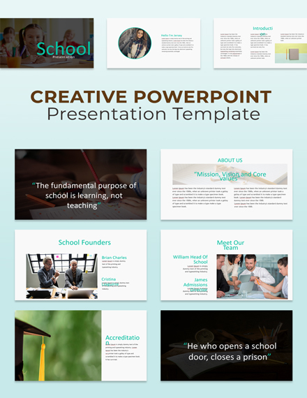 free creative powerpoint presentation template download 42