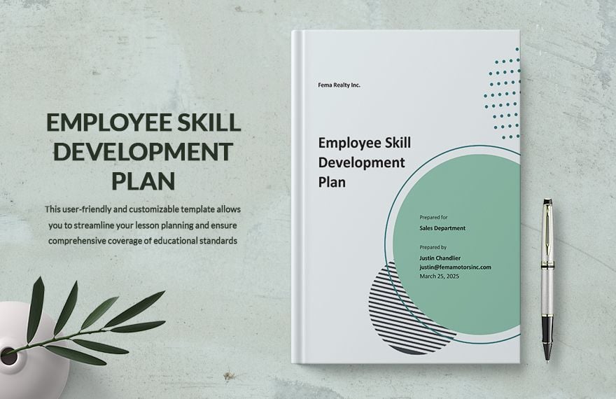 Employee Skill Development Plan Template