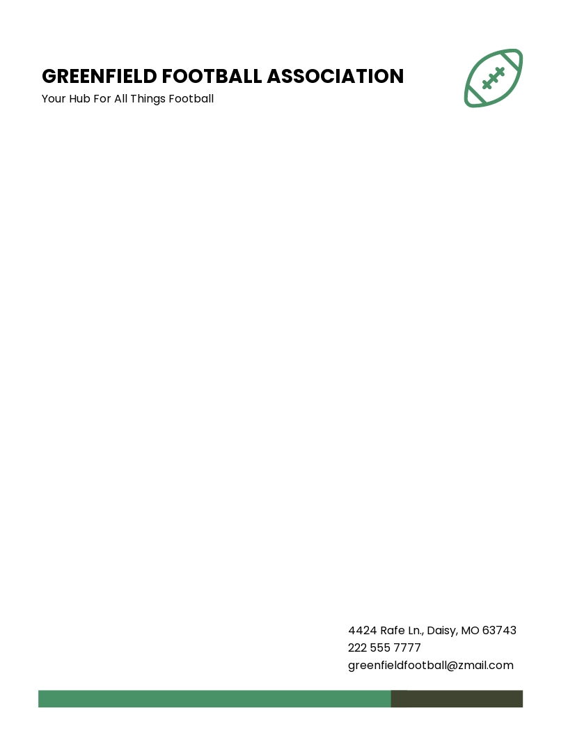 Homeowners Association Letterhead Template in Google Docs, Word