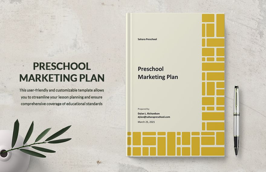 Preschool Marketing Plan Template Download In Word Google Docs PDF 
