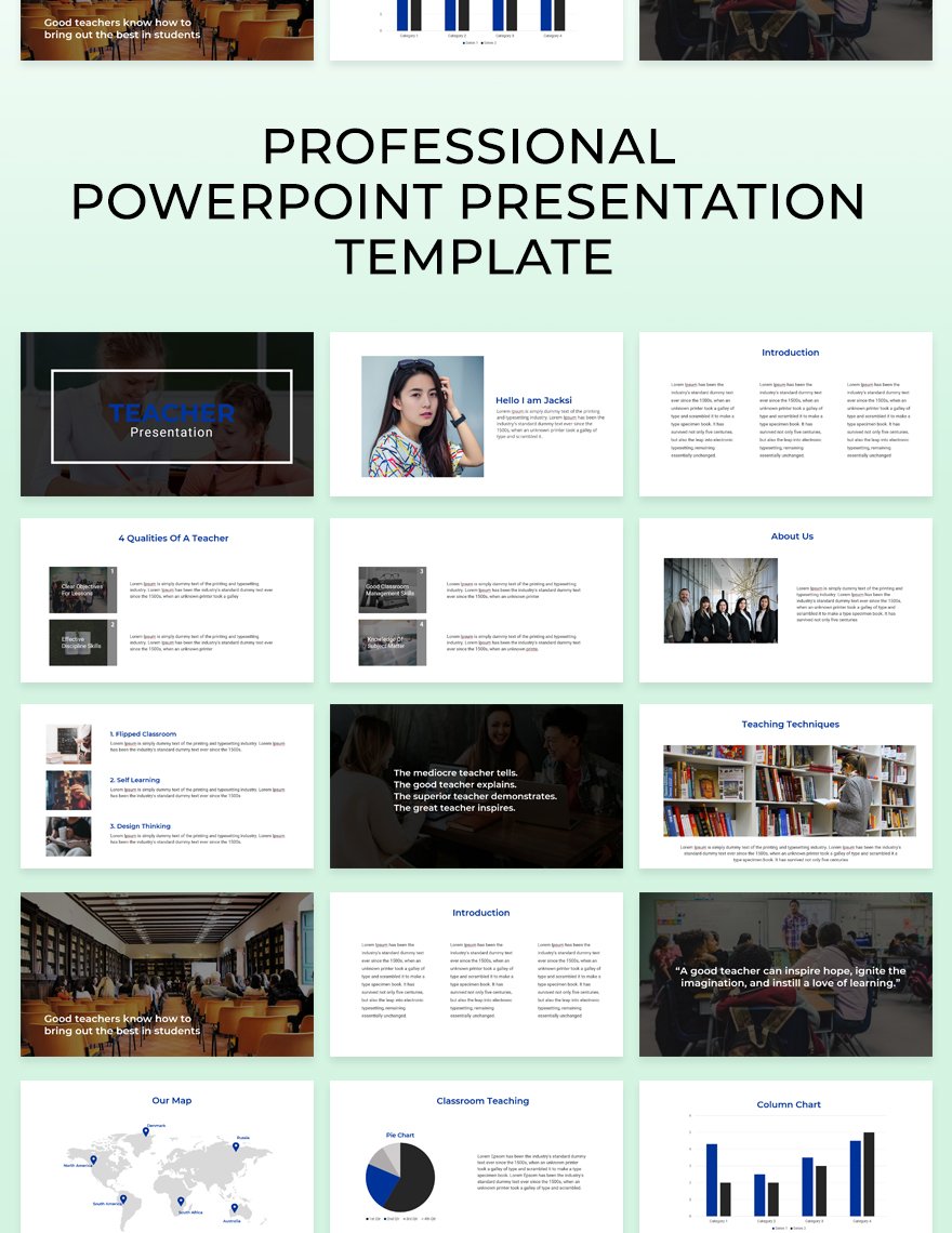 Professional Powerpoint Presentation Template