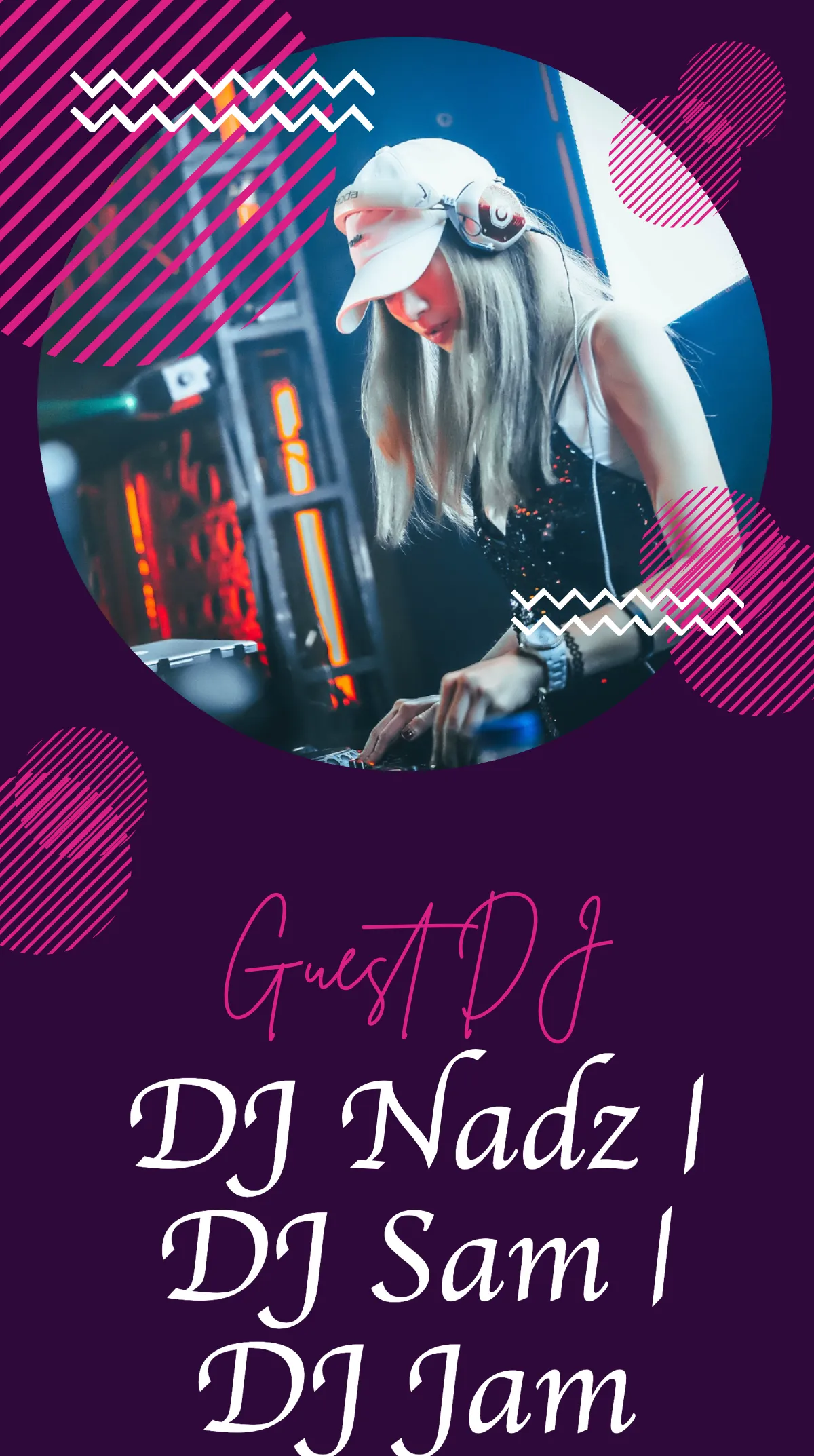 Free Girls Night Club Instagram Story Template to Edit Online