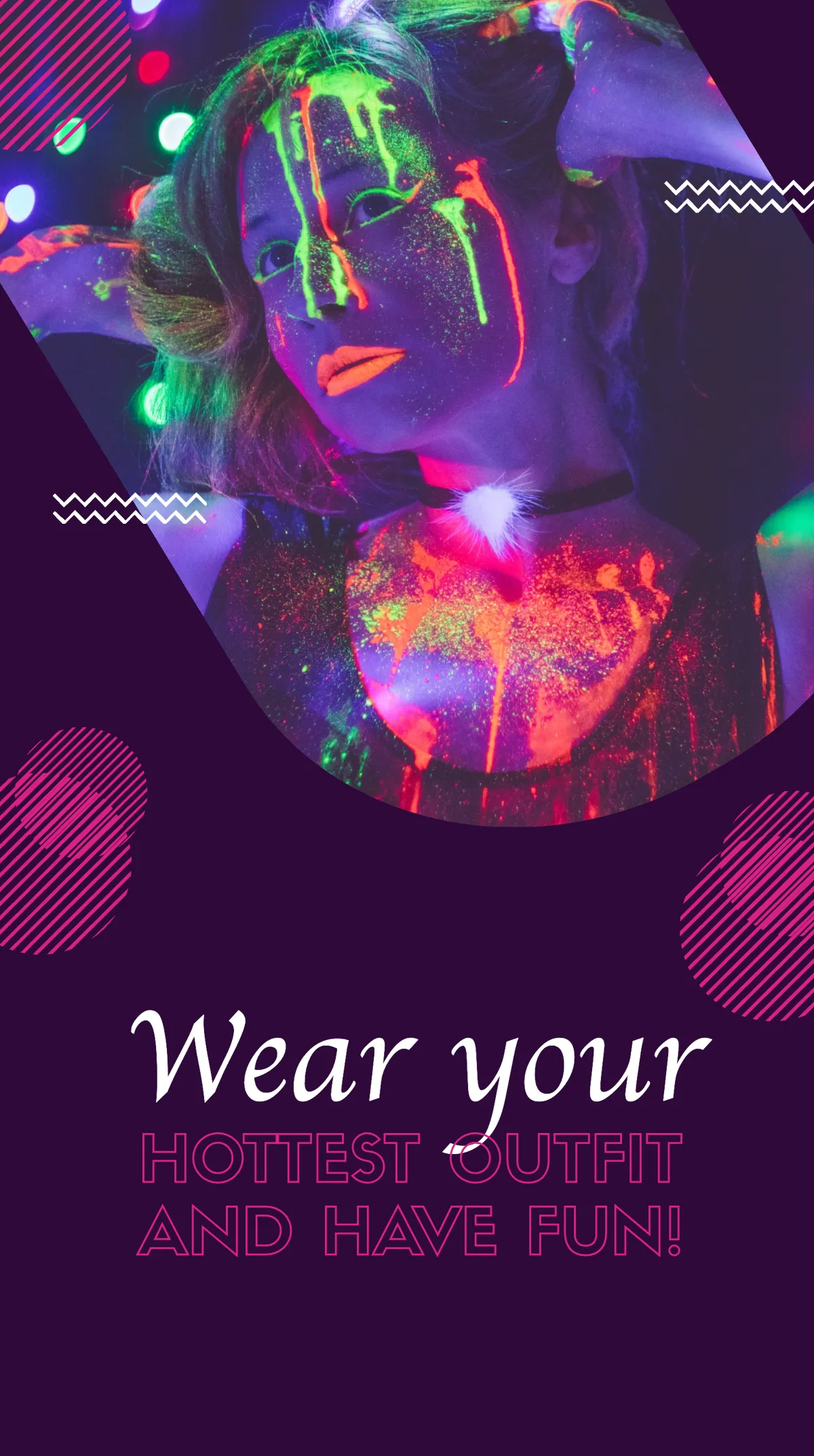 Free Girls Night Club Instagram Story Template to Edit Online