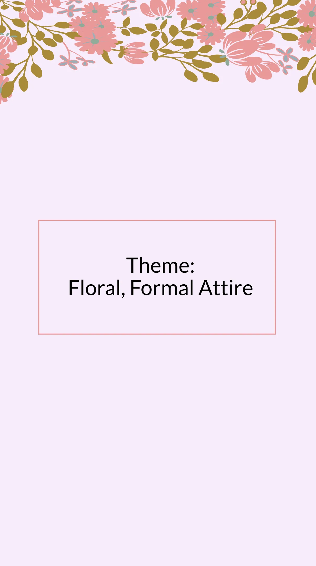 Free Floral Save The Date Instagram Story Template to Edit Online