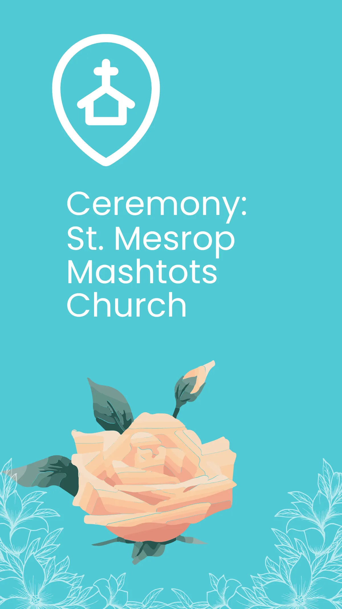 Free Wedding Save The Date Instagram Story Template to Edit Online