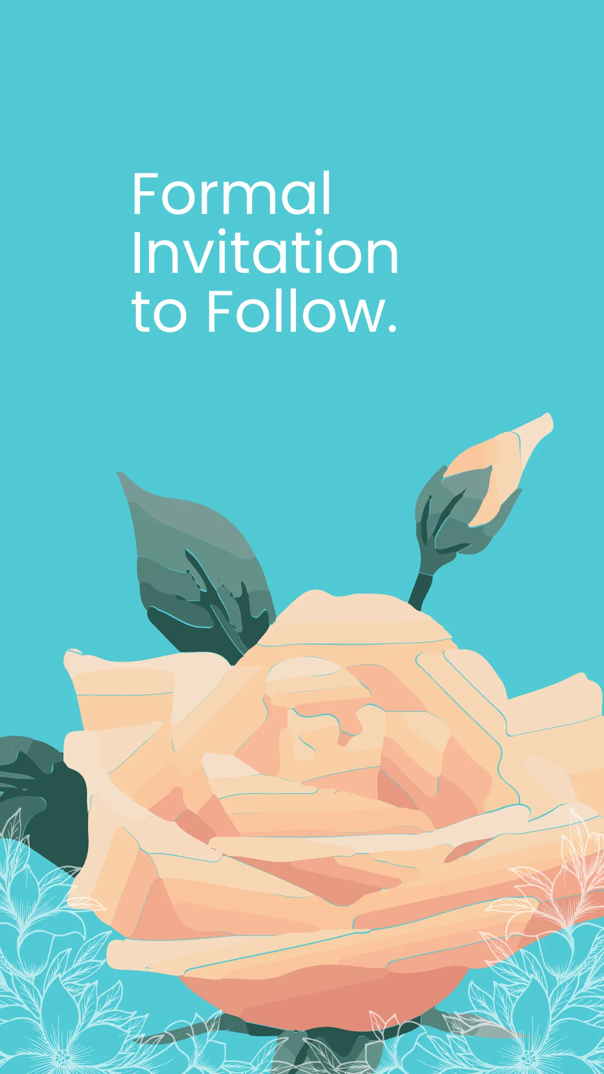 Free Wedding Save The Date Instagram Story Template to Edit Online