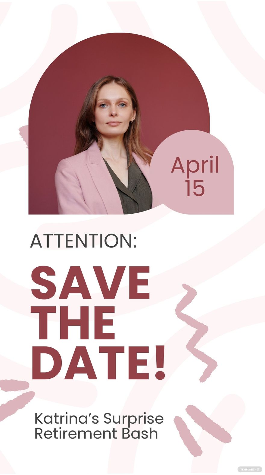 FREE Save the Date Whatsapp Post Templates Examples Edit Online