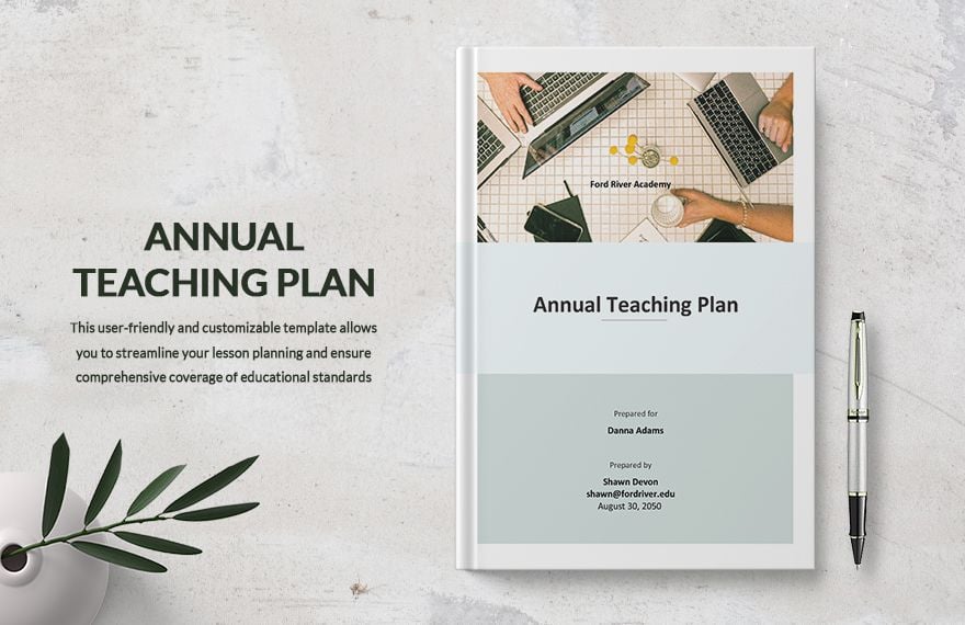 Annual Teaching Plan Template