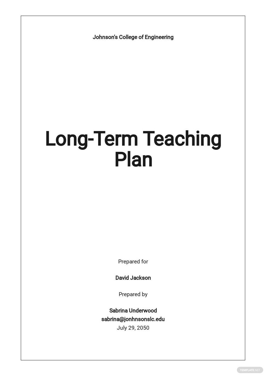 Teaching Plan Templates Templates Designs Docs Free Downloads 