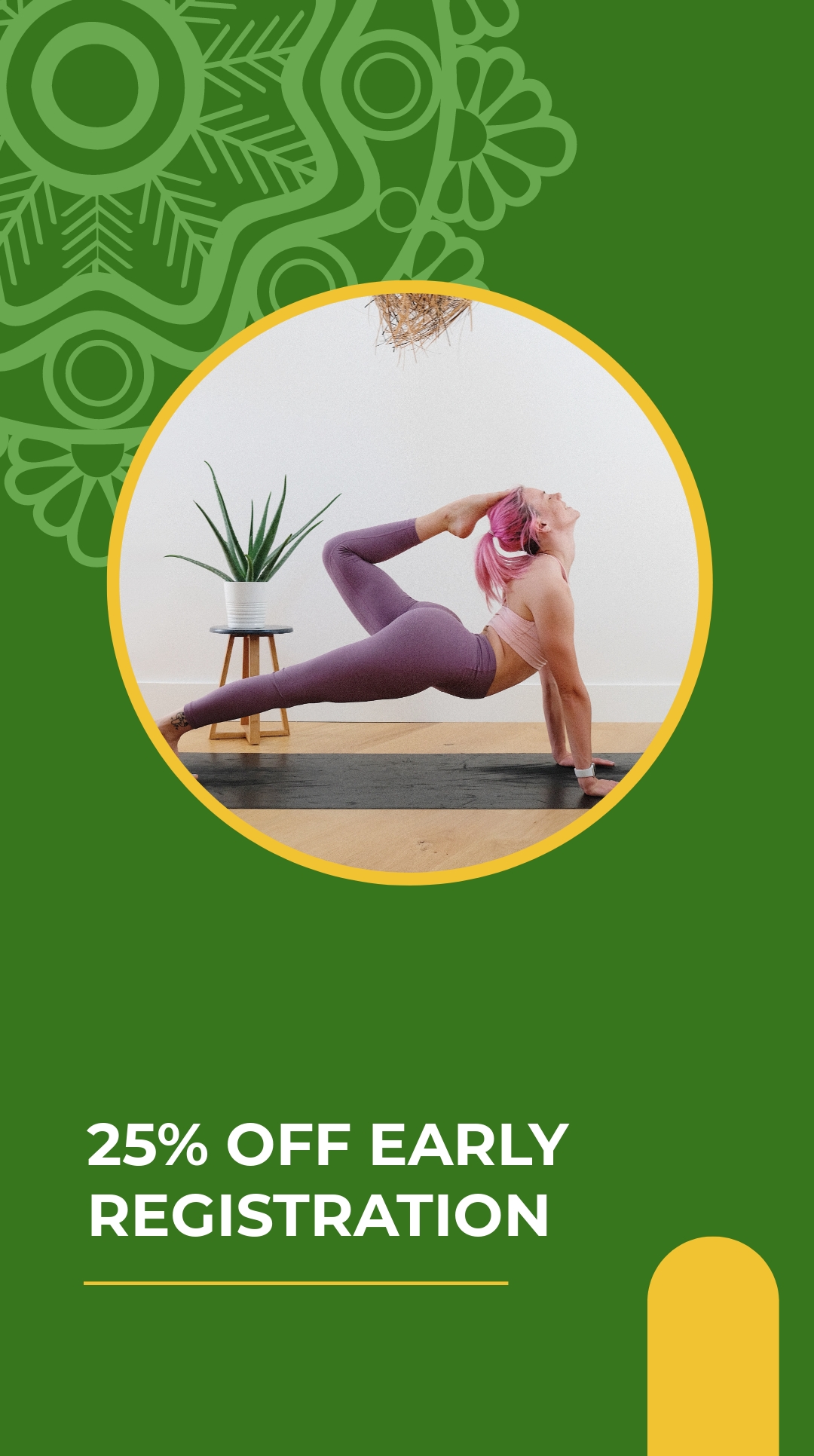 Yoga Classes Promotion Instagram Story Template 2.jpe