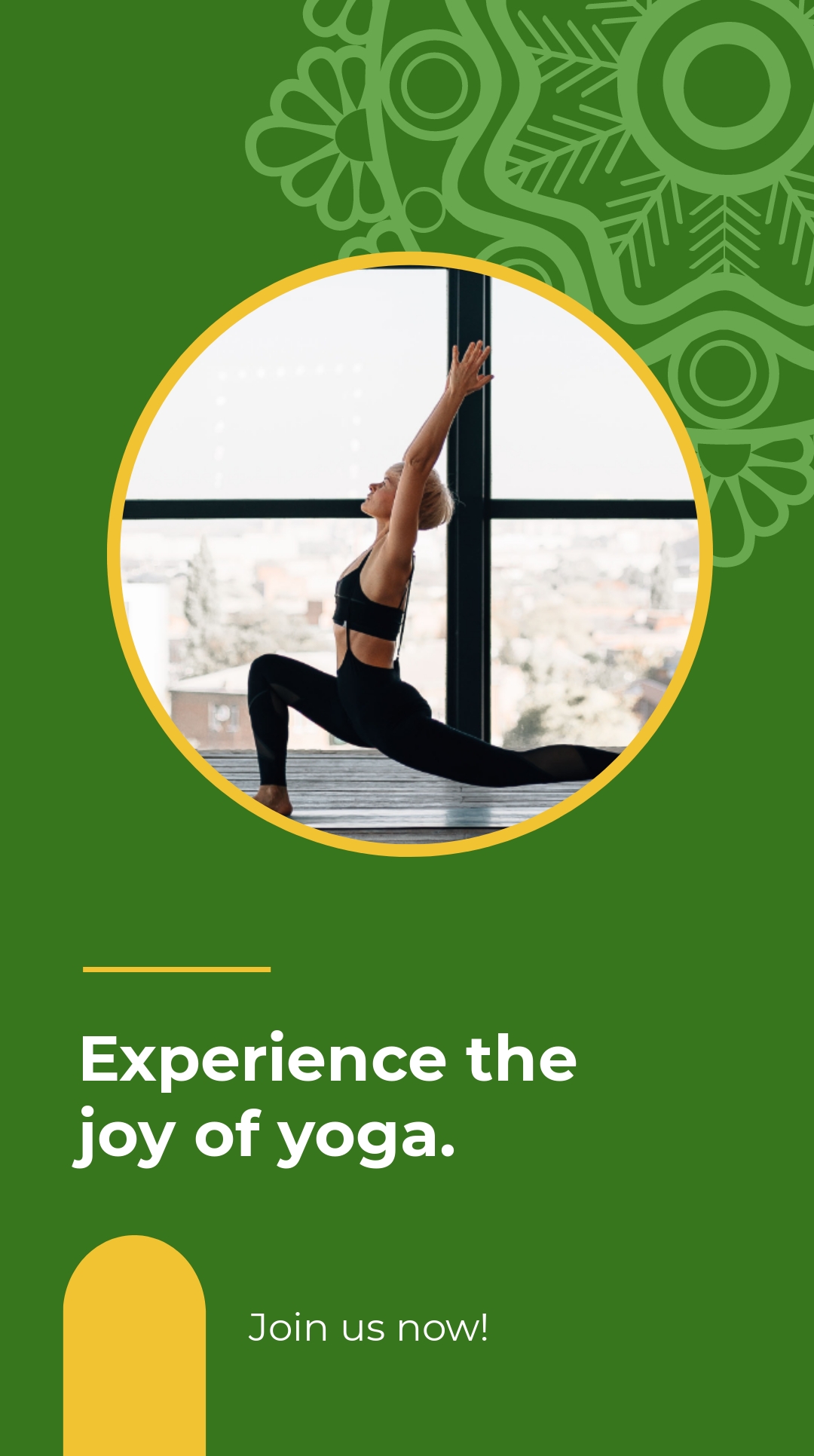 Yoga Classes Promotion Instagram Story Template 3.jpe