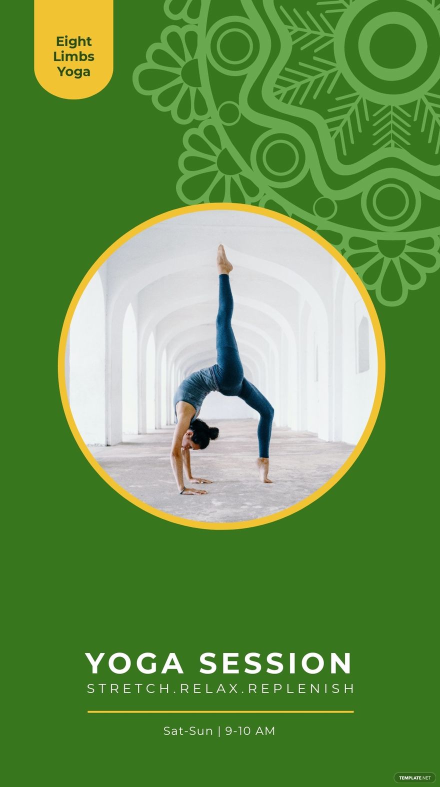 Yoga Classes Promotion Instagram Story Template.jpe