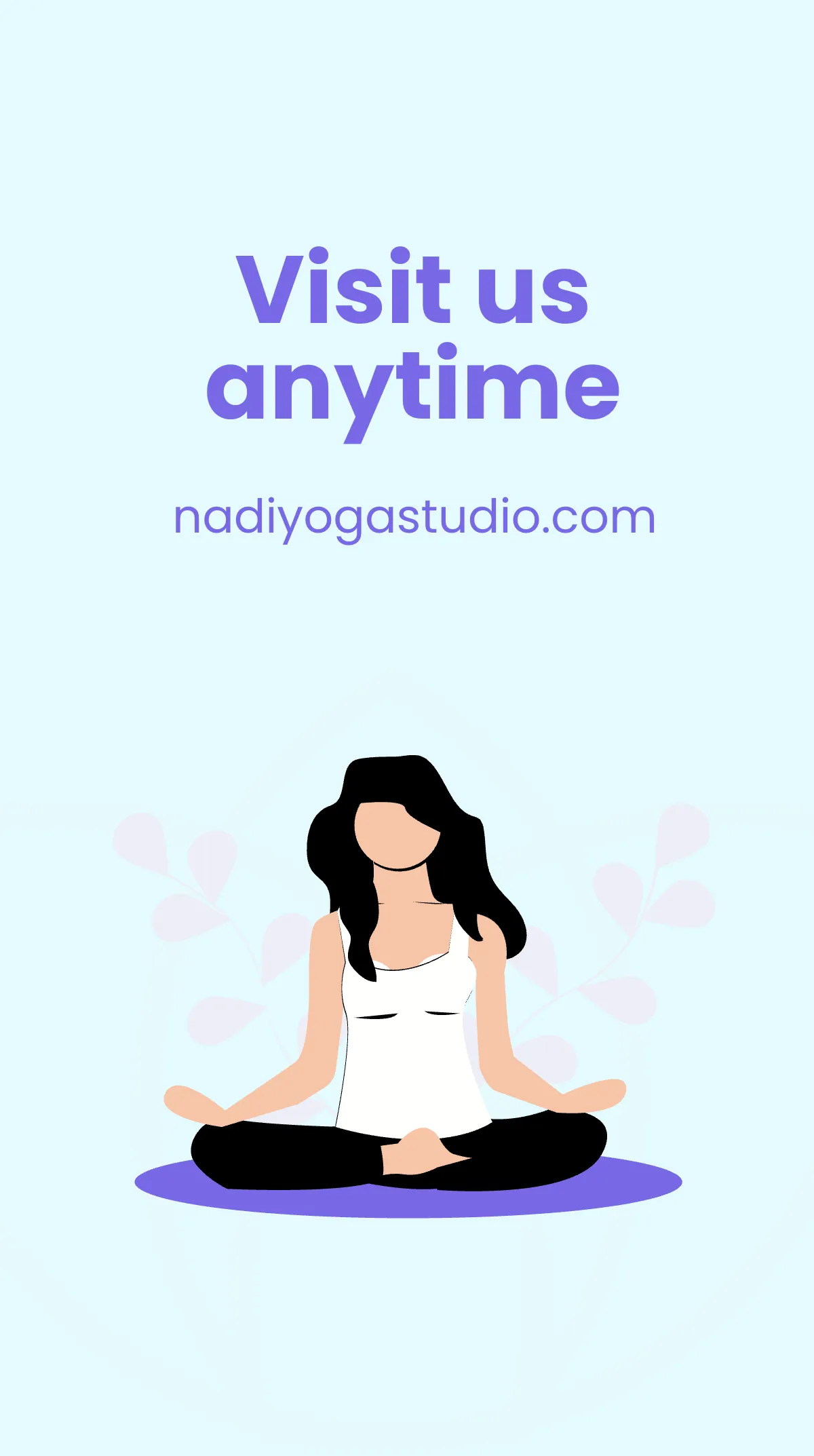 Free Yoga Studio Instagram Story Template to Edit Online