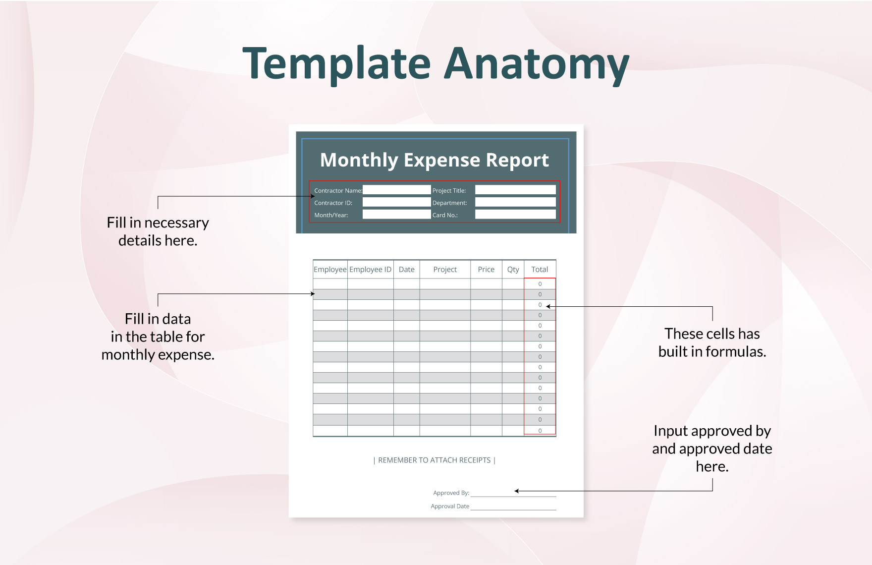 Contractor Expense Report Template