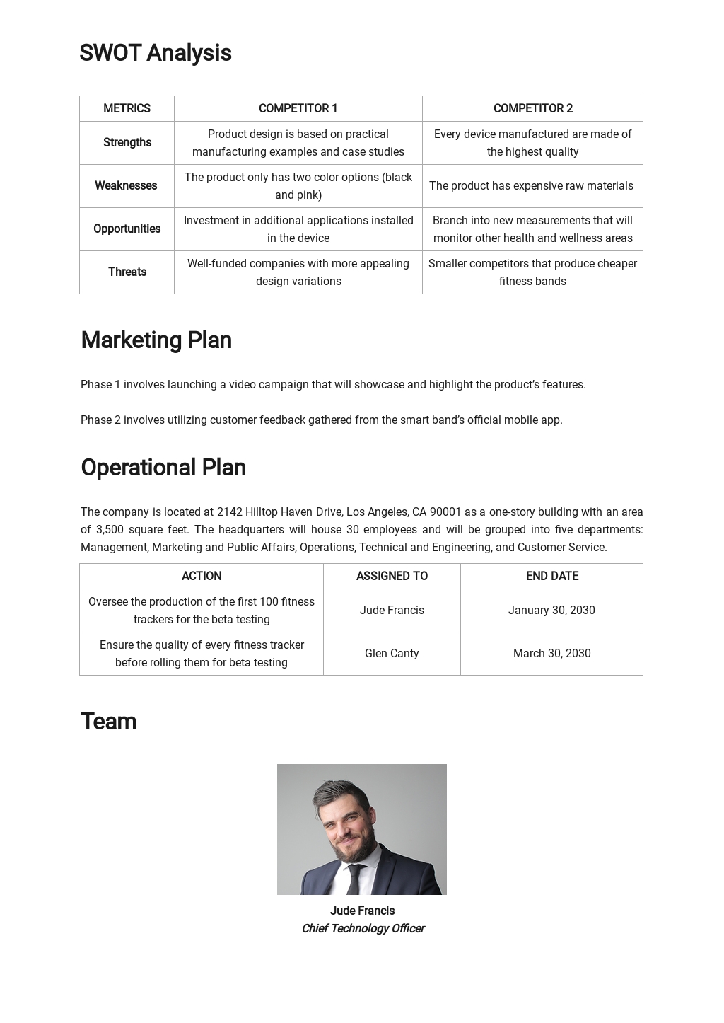 FREE Lean Six Sigma Business Plan Template in Google Docs, Word, Apple