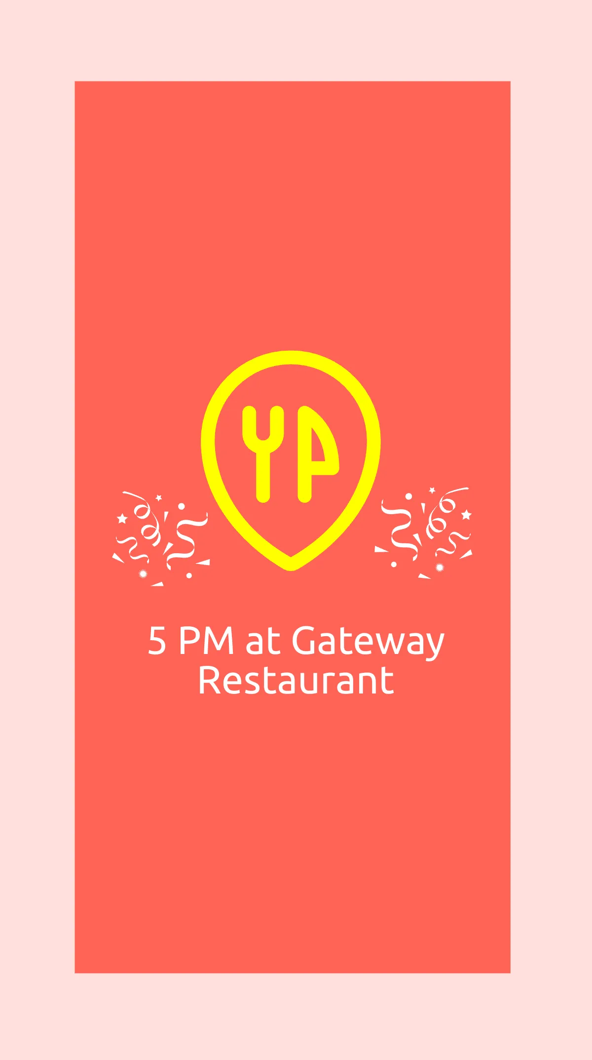 Free Save The Date Party Instagram Story Template to Edit Online