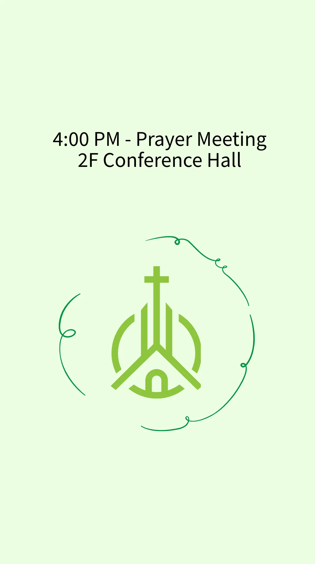 Free Palm Sunday Event Instagram Story Template to Edit Online