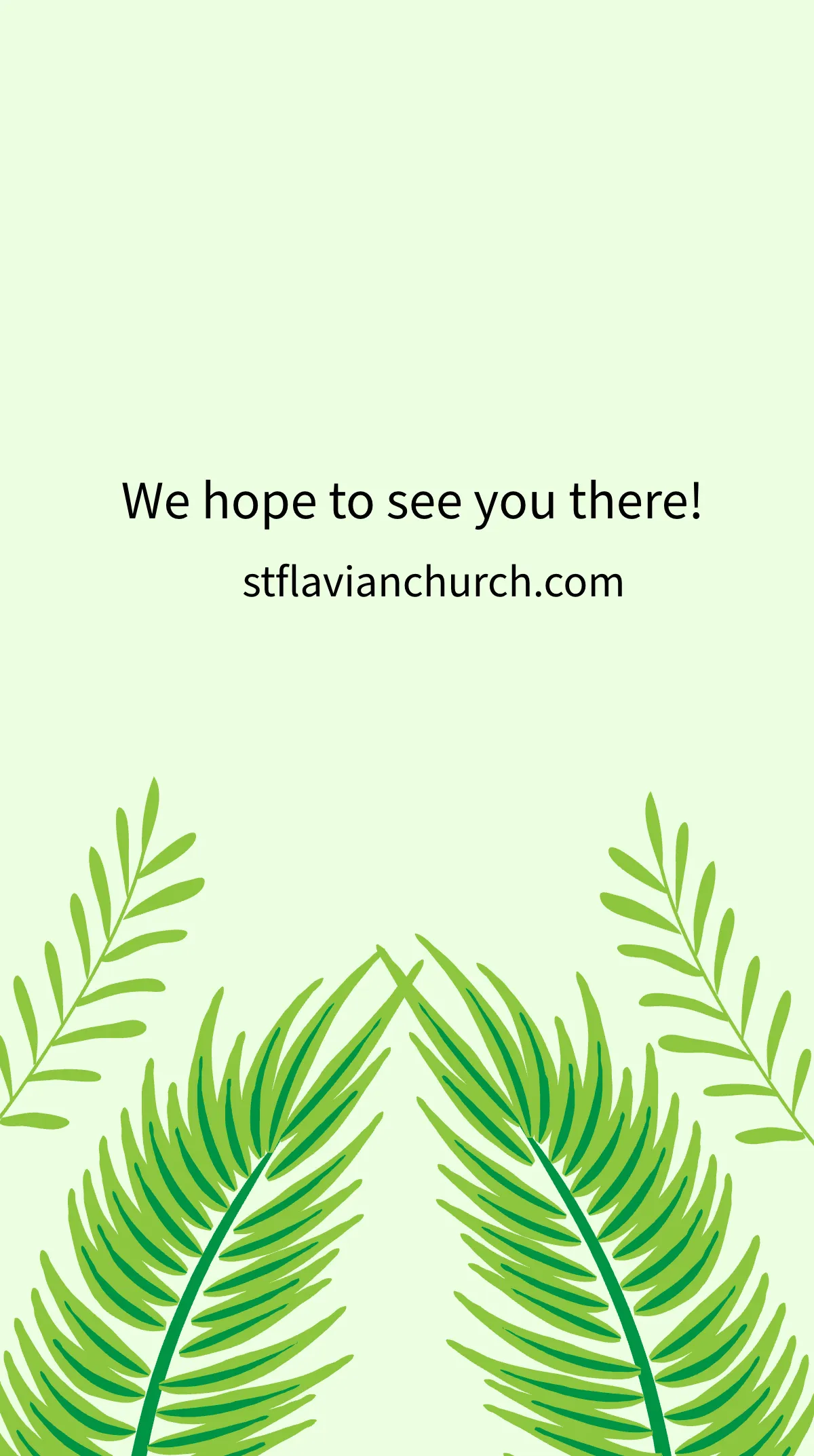 Free Palm Sunday Event Instagram Story Template to Edit Online