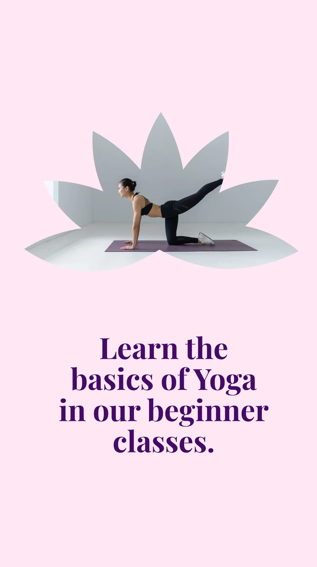 Free Yoga Class Instagram Story Template to Edit Online