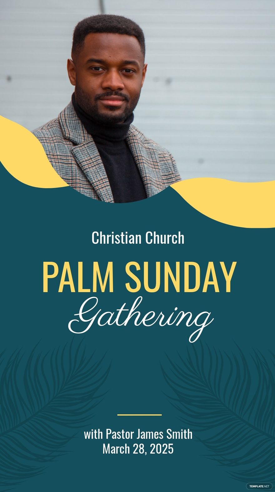 Palm Sunday Celebration Instagram Story Template