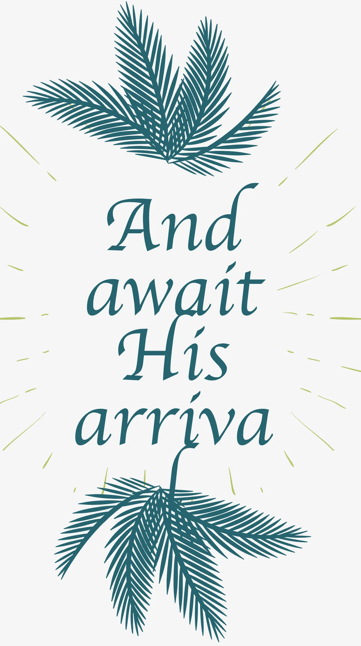 Free Palm Sunday Church Instagram Story Template to Edit Online