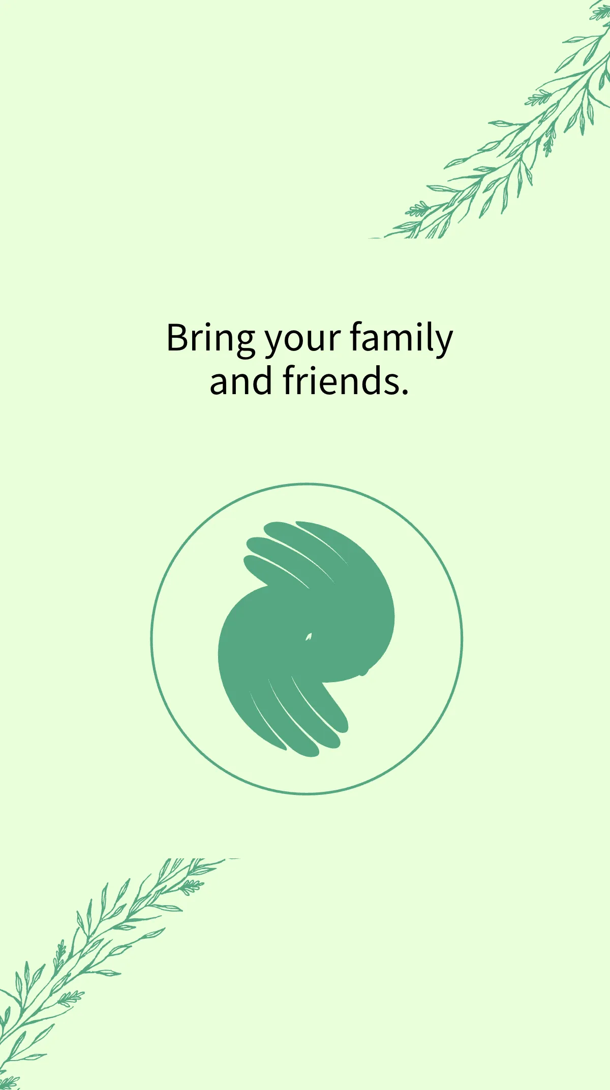 Palm Sunday Quote Instagram Story Template