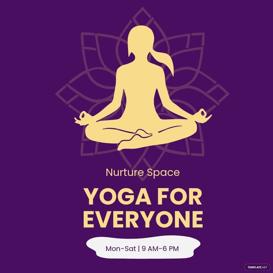 Yoga Centre Instagram Post