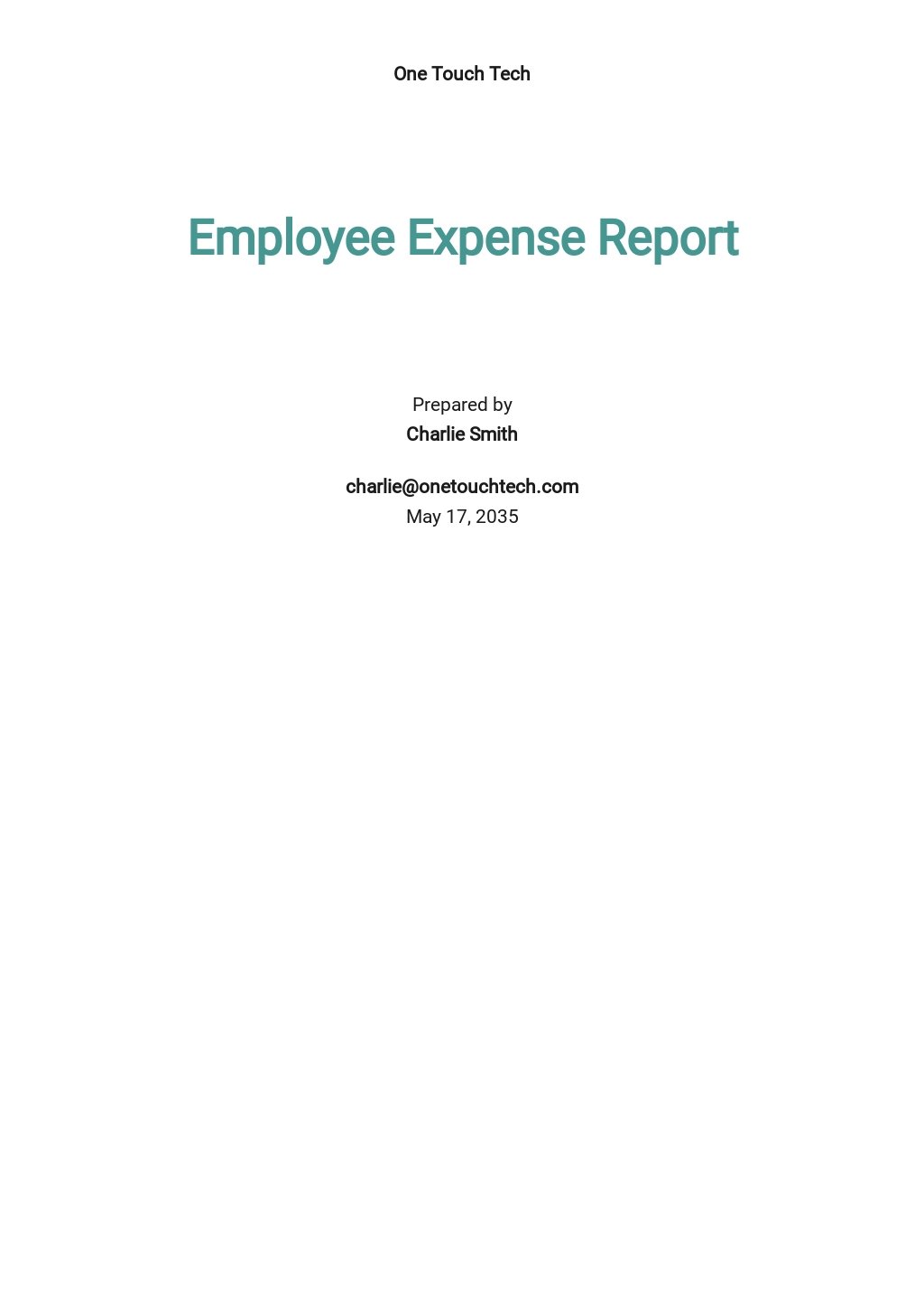 Free Employee Expense Report Template.jpe