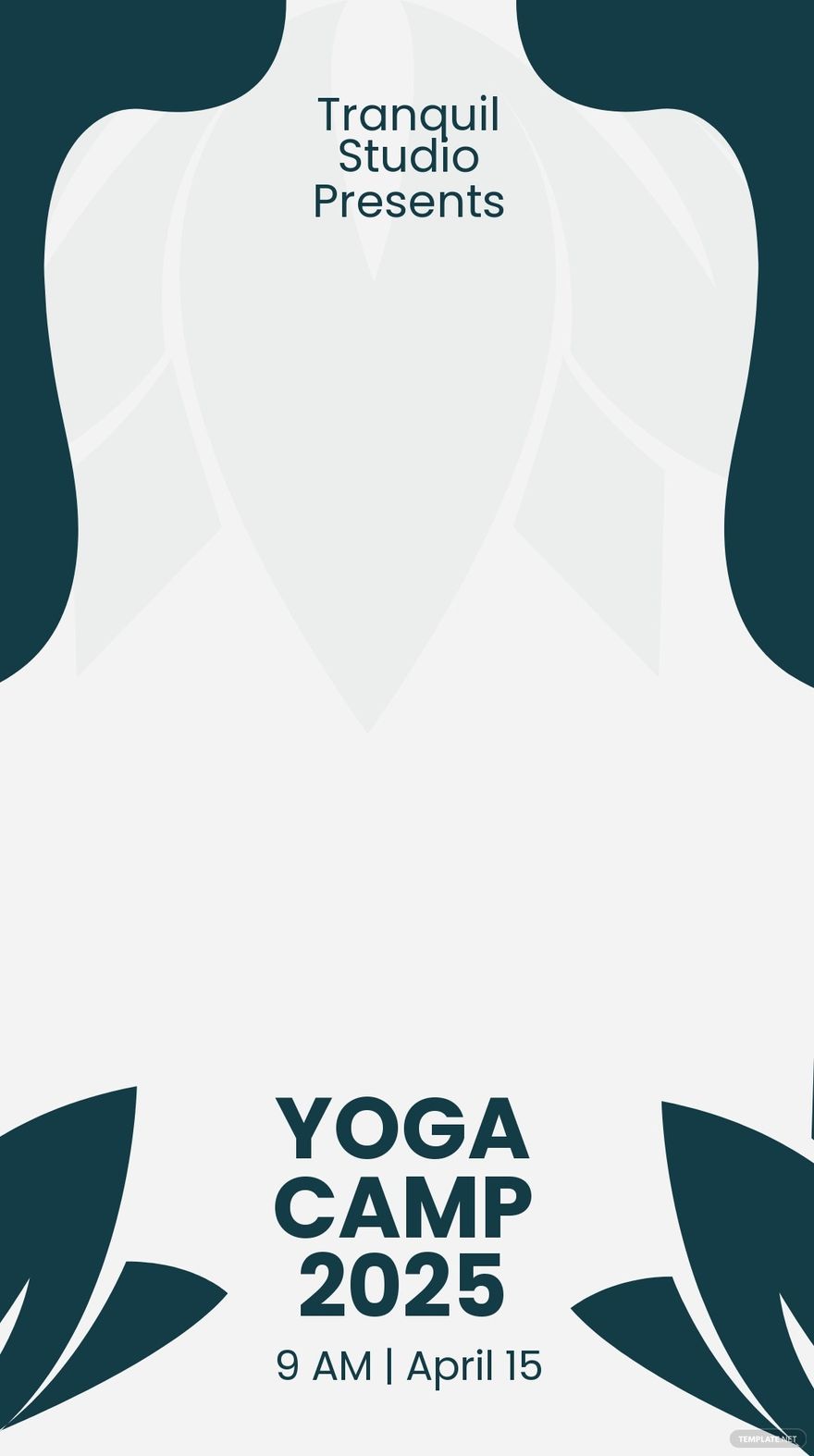 Yoga Camp Snapchat Geofilter Template