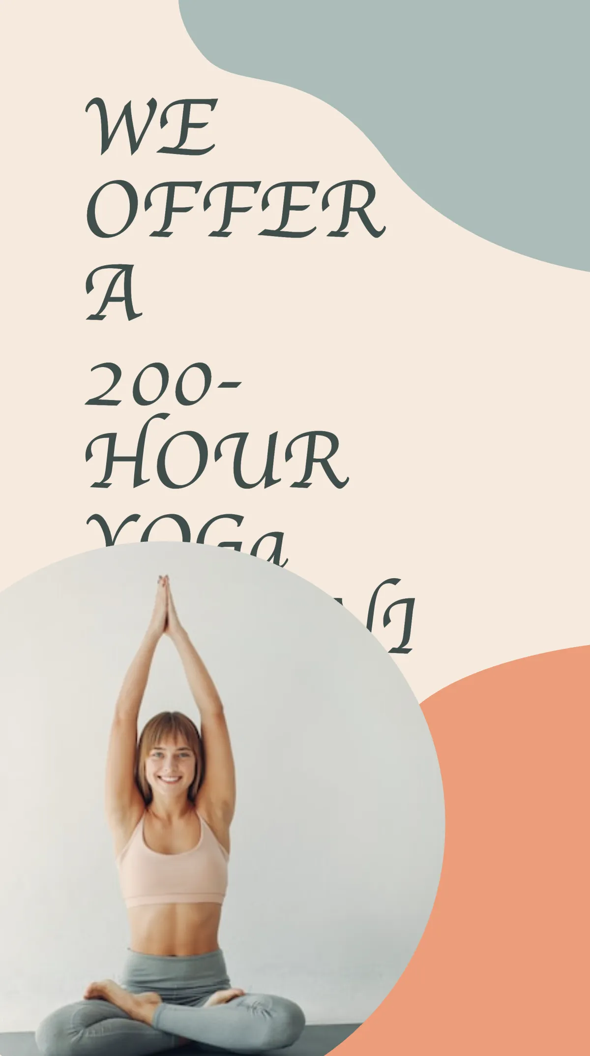 Free Yoga Training Instagram Story Template to Edit Online